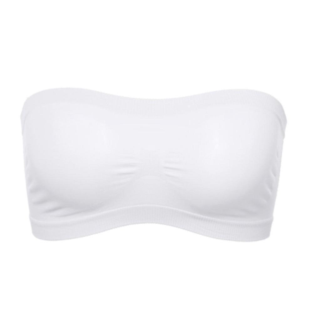 Bandeau Bra Underwear Women Bralette Seamless Strapless Tops