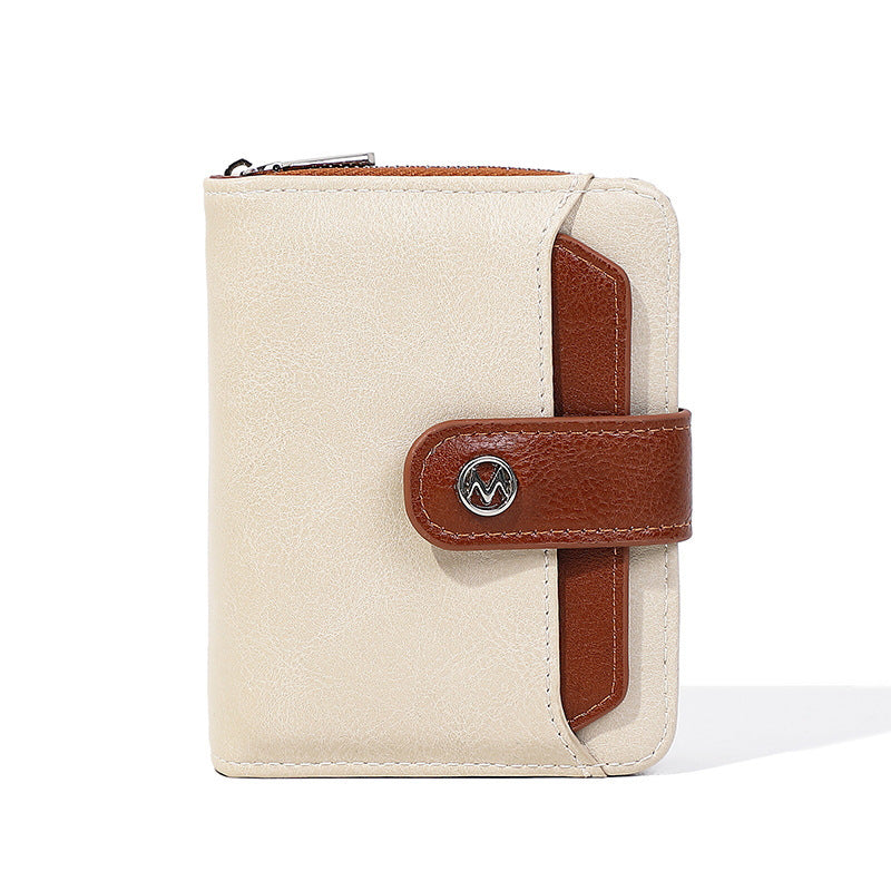 Fashion Clutch Zipper Hasp Women's Wallet