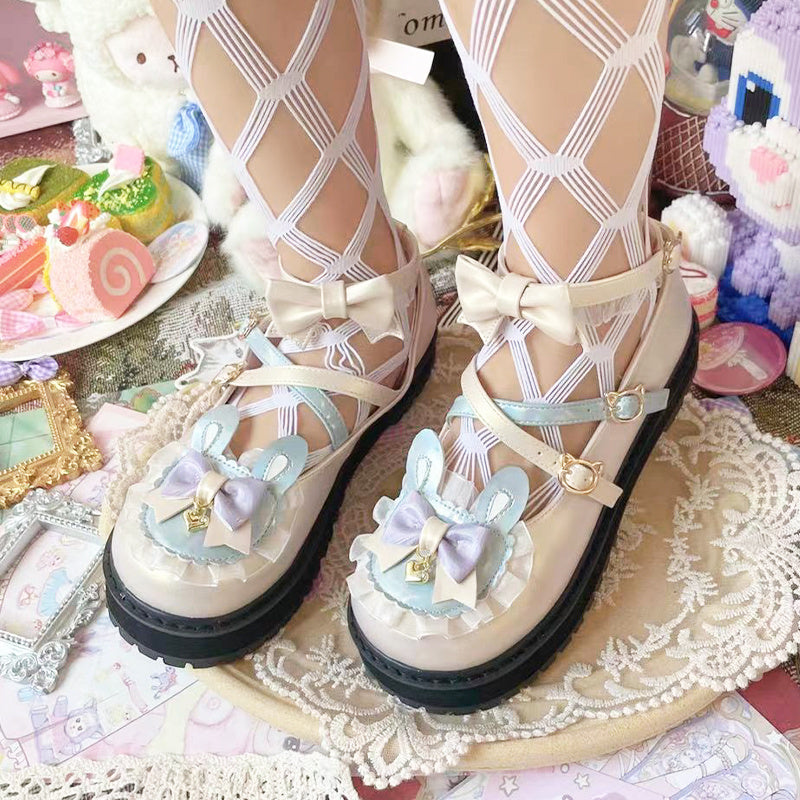 Ladies Fashion Lolita Sweet Plus Size Shoes