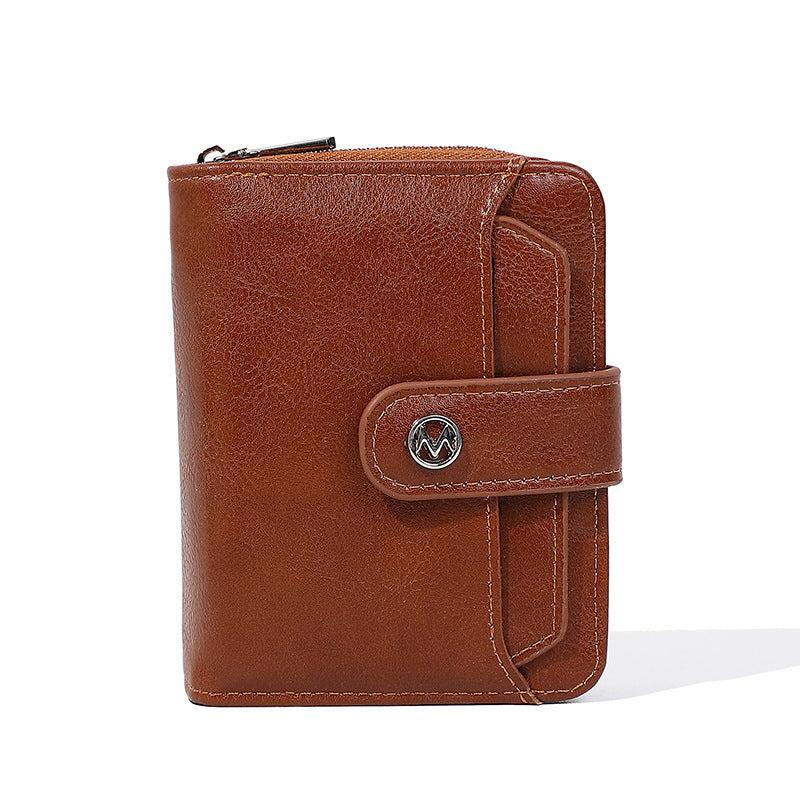 Fashion Clutch Zipper Hasp Women's Wallet