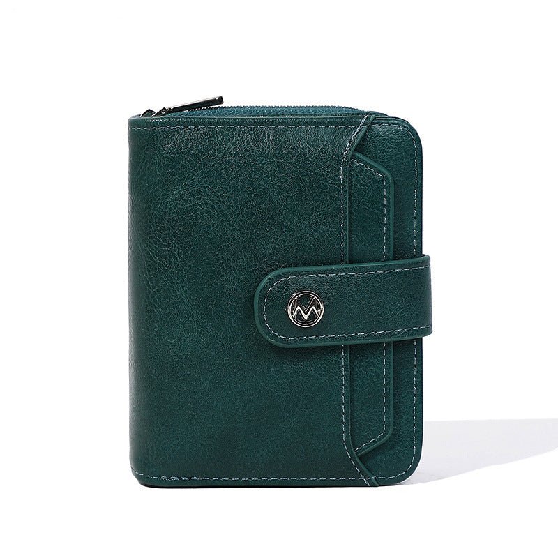 Fashion Clutch Zipper Hasp Women's Wallet
